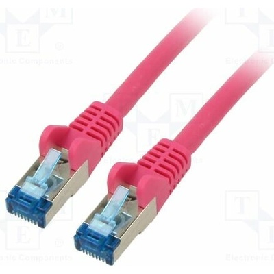 Goobay 93784 Patch S/FTP Kat: 6a RJ45 vidlice z obou stran lanko Cu