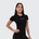 GymBeam Дамска тениска FIT Black M