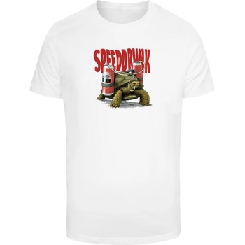Mister Tee Тениска Speeddrunk Tee white XXLUB-MT3219-00220 - Тъмносив, размер XXL