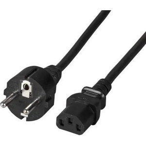 FSP Захранващ кабел FSP Group, Шуко, 3pin(IEC C5) женско, 1.8м, Черен (4PB0000500GP) - ggbox