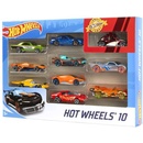 Autá, lietadlá, lode Mattel Hot Wheels Autíčka 10Pack