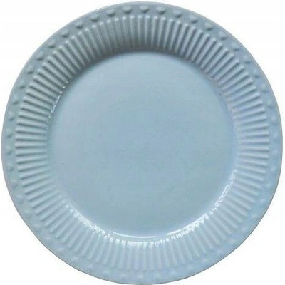Pastelově modrý talíř 19 cm