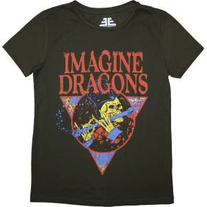 Imagine Dragons Skeleton Flute Green L Дамски Риза (IMDRTS15LGR03)