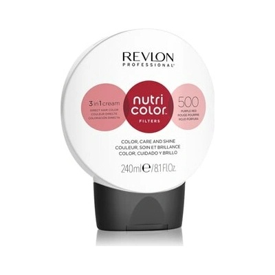 Revlon Professional Nutri Color Filters 500 Purpurrot Barevná maska Unisex 240 ml