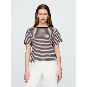 GAP Ленено кроп тениска GAP GAP | Lilav | ЖЕНИ | XXS