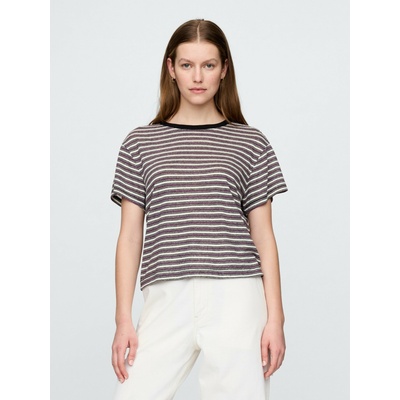 GAP Ленено кроп тениска GAP GAP | Lilav | ЖЕНИ | XXS