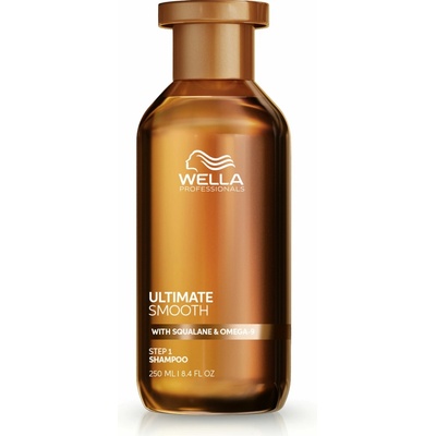Wella Professionals Ultimate Smooth Shampoo intenzivně vyživující šampon pro lesk a hebkost vlasů 250 ml