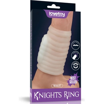 Image 1 of Lovetoy Vibrating Wave Knights Ring
