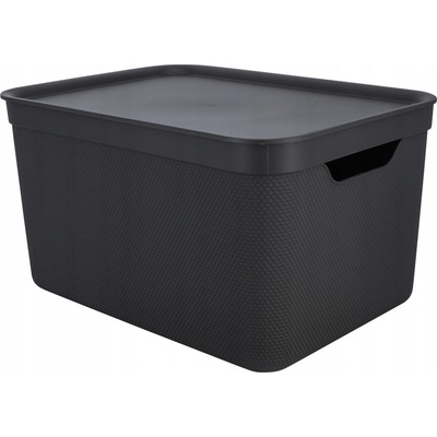 Rotho Jive Deco úložný box 16L antracit