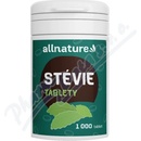 Allnature Tablety zo stévie 1000 tabliet