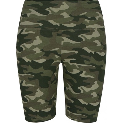 Golddigga dámské šortky khaki camo