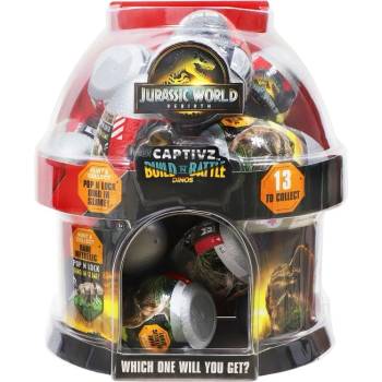 Mattel Детска играчка Jurassic World - Мини динозавърско яйце със слайм, асортимент (T01741)