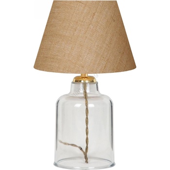 ASIR GROUP Настолна лампа AYD 1xE27/40W/230V кафява/прозрачна (AS2855)