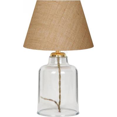 ASIR GROUP Настолна лампа AYD 1xE27/40W/230V кафява/прозрачна (AS2855)