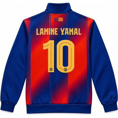 Barcelona Lamine Yamal 10 červeno modrá fanouškovská