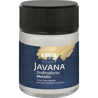 Kreul Javana Боя за плат Metallic Silver 50 ml 1 бр (92446)