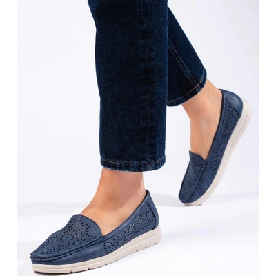 Pohodlné mokasíny dámské bez podpatku