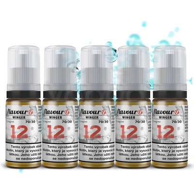 Flavourit DEFENDER Dripper PG30/VG70 12mg 5x10ml