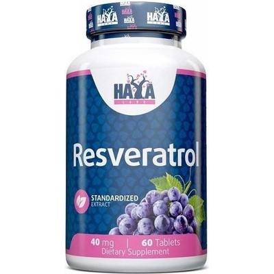 Haya Labs Resveratrol 40 mg 60 kapslí