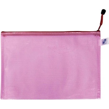 Джоб с цип Karton A5 Розов (A5)