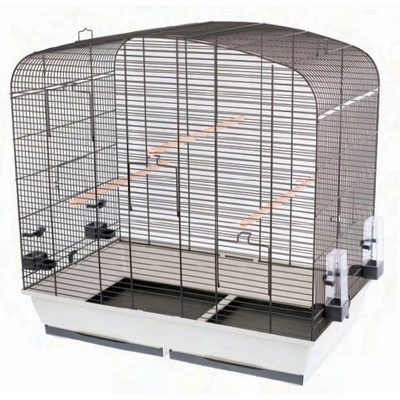 INTER-ZOO Pet Products Клетка за птици Сара Цвят 78 x 47, 5 x 79 см СВЕТЛО СИВА