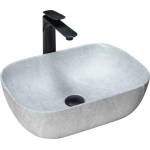 Rea Мивка за плот Rea Livia Grey 46.5 см (5902557350216)