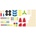 Vigan Viga Building Blocks Set 68 Montessori Elements