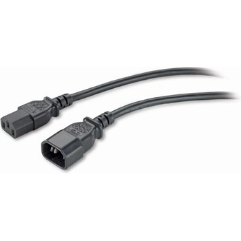 APC PWR Cord C13 - C14, 0.6 m Черен 0, 61 м C13 разклонител C14 разклонител (AP9890) (AP9890)