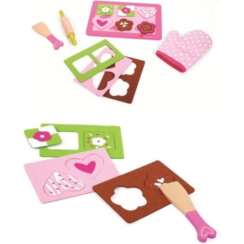 Classic World Дървен кухненски комплект за Печене на бисквити