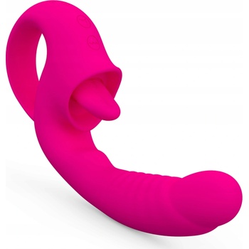 Adrien Lastic Multifunkčný vibrátor ružový