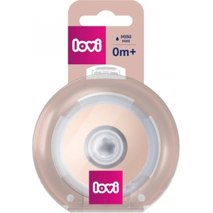 Lovi Силиконов биберон Mammafeel 0м+MINI
