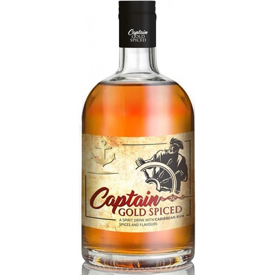 Captain Morgan Captain Gold Spiced 35% 0,7 l (holá láhev)