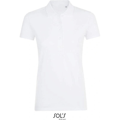 SOL'S Phoenix Women Dámske elastické polo biela