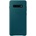 Samsung Leather Cover EF-VG975LGEGWW - оригинален кожен калъф (естествена кожа) за Samsung Galaxy S10 Plus (зелен)