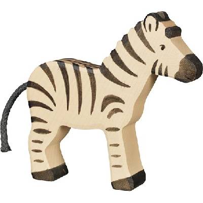 Holztiger zvieratko Zebra samec