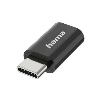 Image 1 of Hama Адаптер, Micro-USB - USB-C, USB 2.0, OTG, 480 Mbit/s (HAMA-300095)