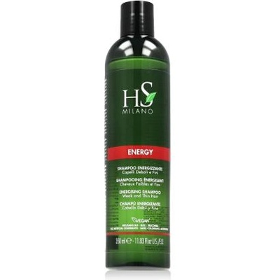 HS MILANO Energy Energising Shampoo 350 ml укрепващ шампоан за коса унисекс