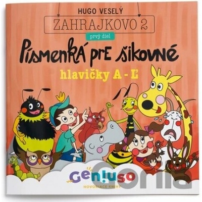 geniuso Geniuso kniha Písmenká pre šikovné hlavičky (1. diel)