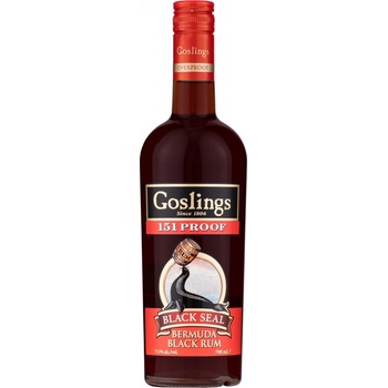 Gosling´s Black Seal 151 proof 75,5% 0,7 l (holá láhev)