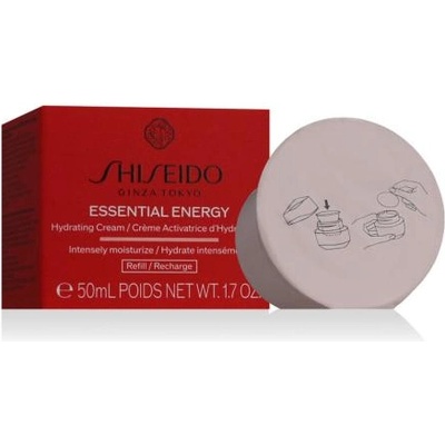 Shiseido Essential Energy Hydrating Cream лек хидратиращ крем пълнител 50 ml за жени