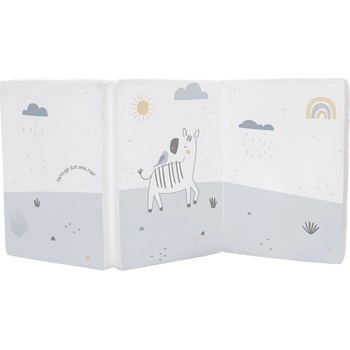 KikkaBoo Сгъваем матрак KikkaBoo Stripy Friends - 60 х 120 х 5 cm (31107020053)