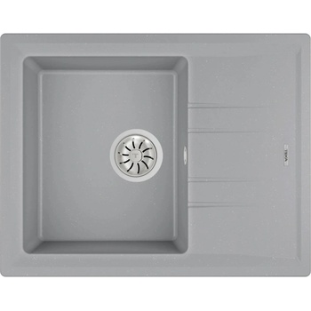 Teka Stone 45 S-TG СИВ МЕТАЛИК Гранитна мивка, обръщаема, за шкаф 45 см (М.1022.СМ)