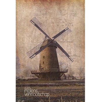 Ceduľa Netherlands - Windmill