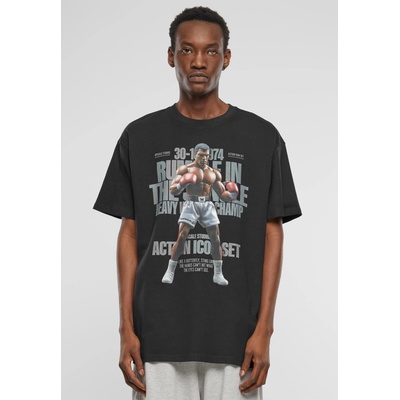 Mister Tee Тениска Rumble Heavy Oversize Tee black XXLUB-MT3114-00007 - Тъмносив, размер XL