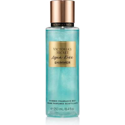 Victoria's Secret Aqua Kiss Shimmer Спрей за тяло за жени 250 ml опция Нова опаковка
