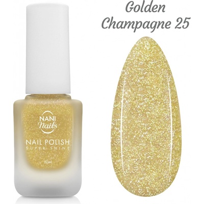 Nani lak na nehty Super Shine Golden Champagne 10 ml