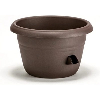 Plastia Samozavlažovací Siesta bez závěsu 25 cm cm čokoláda