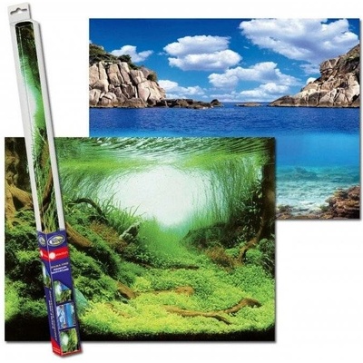 Aqua Nova tapeta rostliny/oceán XL 150 x 60 cm