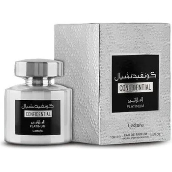 Image 1 of LATTAFA Confidential Platinum EDP 100 ml