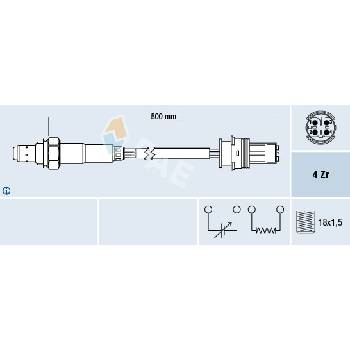 Lambda sonda FAE 77504